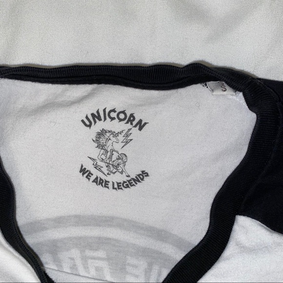 SOLD: Skater t shirt ringer French brand UWAL - Picture 4 of 5